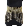 Summer Beach Plastic Mesh Tassel Skirt Body Chains for Sexy Bikini WG0979A-01-1