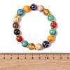 Handmade Lampwork Beads Stretch Bracelets for Women BJEW-B164-01-5