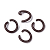 Spray Painted Iron Open Jump Rings IFIN-T017-04B-02-1