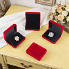Flocking Jewelry Boxes for Badge CON-WH0112-067C-4