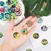 Flatback Glass Cabochons for DIY Projects GGLA-PH0005-09B-5