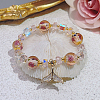 1 Strand Handmade Glod Sand Lampwork Beads Strands LAMP-PA0001-77C-4