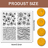 Silicone Clay Texture Mat AJEW-WH0447-002-2