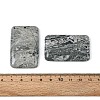 Natural Map Stone Pendants G-N361-04A-3