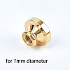 Wax Seal Brass Stamp Head AJEW-WH0209-457-3