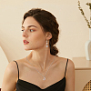 160Pcs 8 Styles Cubic Zirconia Pointed Back Pendants ZIRC-FH0001-52-6