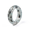 Natural Sesame Jasper Plain Band Ring G-N0326-99E-4