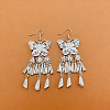 Ethnic Style Alloy Tassel Chandelier Earrings for Women WG9E5ED-04-1