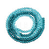 Transparent Glass Beads Strands GLAA-N074-01A-11-3
