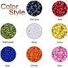 Mixed 12/0 Round Glass Seed Beads SEED-PH0006-2mm-04-3