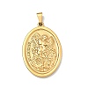 Religion Theme 304 Stainless Steel Pendants STAS-F336-06A-G-1