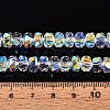 Electroplate Transparent Glass Beads Strands X-EGLA-N022-04A-D21-4