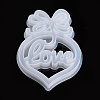Valentine's Day DIY Heart with Word Love Silicone Molds DIY-L021-65-3