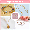 10Pcs Velvet Jewelry Storage Bags with Snap Button ABAG-HY0001-17B-5