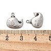 304 Stainless Steel Charms STAS-L022-500P-3