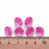 Transparent Acrylic Beads TACR-S154-18A-82-4