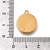 304 Stainless Steel Pendants STAS-C119-11G-3