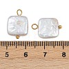 Natural Freshwater Pearl Keshi Pearl Pendants STAS-D378-04G-3