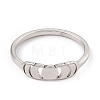 304 Stainless Steel Moon Phase Finger Ring for Women RJEW-A006-05P-1