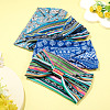 4Pcs 4 Styles Yoga Cloth Exercise Elastic Headbands OHAR-TA0001-16-5