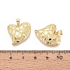 Textured Brass Pendants KK-T080-62G-3
