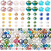6 Strands 3 Styles Electroplate Glass Bead Strands EGLA-TA0013-70-1