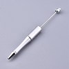 Plastic Beadable Pens AJEW-L082-A05-1