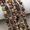 Natural Flower Agate Beads Strands GG-C286-A31-1