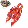 Halloween Theme Cloth Elastic Hair Accessories for Girls or Women PW-WGB7684-04-1