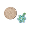 Seed Beads Beaded Charms PALLOY-MZ00417-04-2