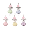 Natural & Dyed Malaysia Jade Pendants PALLOY-JF03735-S-1