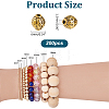 200Pcs Tibetan Style Alloy Beads TIBEB-PH0005-20AG-2