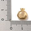 Brass Micro Pave Clear Cubic Zirconia Charms KK-U037-12G-06-3