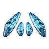 Transparent Resin Wing Earrings Pendants FIND-TAC0006-58B-1