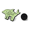 Green Series Composite Animal Enamel Pins JEWB-E027-03EB-02-3