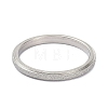 2mm Matte Plain Dome Finger Ring for Girl Women RJEW-C012-01C-P-1