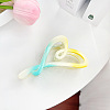 Gradient Color Heart Plastic Large Claw Hair Clips PW-WG7E41F-04-1