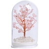 Natural Rose Quartz Tree of Life Decorations PW-WGF3F59-06-1