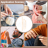 3Pcs Wood Knitting Needles DIY-WH0698-125-5