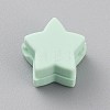 Star Silicone Focal Beads LS-SIL-TAC0008-08M-1