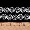 Transparent Glass Beads Strands GLAA-N001-53-4