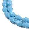 Opaque Solid Color Beads Strands EGLA-N013-P8mm-D10-3