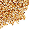Rack Plating and PVD Vacuum Plating Brass Round Spacer Beads FIND-SP0002-24C-1