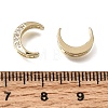 Brass Micro Pave Clear Cubic Zirconia Beads LS-CU-CBAC809-01G-3