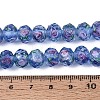 Handmade Luminous Lampwork Beads Strands LAMP-N037-01D-5