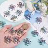 25Pcs Halloween Alloy Pendant Rhinestone Settings FIND-SZ0003-32-5