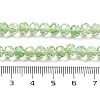 Transparent Crackle Glass Beads Strands CCG-L050-01B-03-4