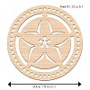 Basswood Basket Bottoms WOOD-WH0111-006-1
