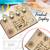 Wood Shot Glasses Tray AJEW-WH0422-004-3