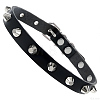 Punk Rock Style Alloy Rivet Imitation Leather Chocker Necklaces NJEW-CL0001-31-7